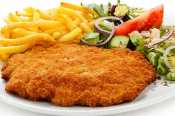 طرز تهیه شنیسل ترد و طلایی در ۳۰ دقیقه، همراه با نکات لازم