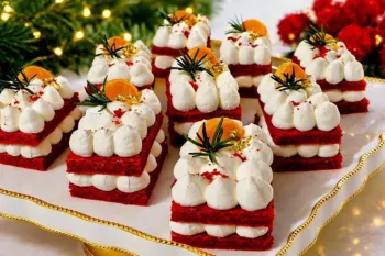 طرز تهیه کیک رد ولوت خانگی بدون ابزار خاص، راحت و خوشگل