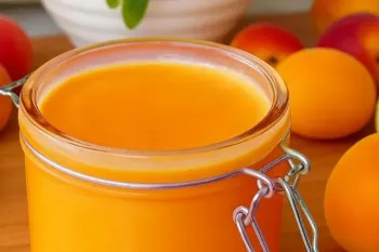 کره زردآلو خانگی، طرز تهیه کره زردآلو ترکیب میوه ای سریع و آسان