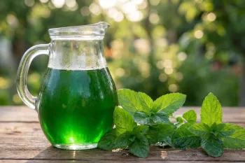 طرز تهیه شربت نعنای خانگی که بیشتر آدما فوت کوزه گریش رو نمیدونن
