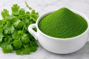 طرز تهیه پودر گشنیز خانگی بدون سیاه شدن و کدر شدن / تا ۱ سال نگهداری کنید