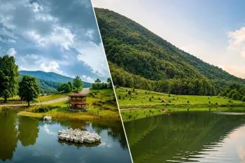 وقتی دریا رقیب پیدا می‌کند؛ محبوب‌ترین دریاچه‌های گیلان برای سفر تابستانی