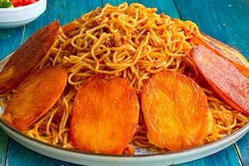 طرز پخت دمی ماکارونی با سویا خوشمزه ترین ماکارونی کته ای | با نکات مهم