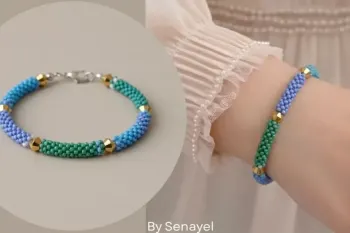 ساخت اکسسوری های جذاب با مهره های دانه ای ساده / آماده برای فروش