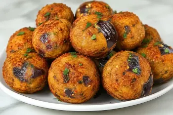 طرز تهیه کوفته بادمجان بدون نیاز به گوشت و مرغ