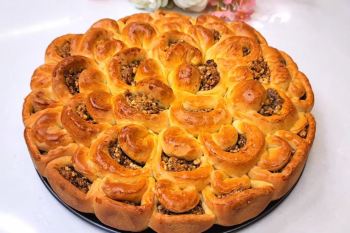 آموزش کامل تهیه کیک گوشت و سبزیجات خانگی خوشمزه
