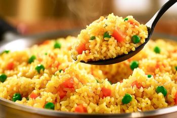 طرز تهیه پلو سبزیجات تابه ای خوشمزه و سالم در منزل