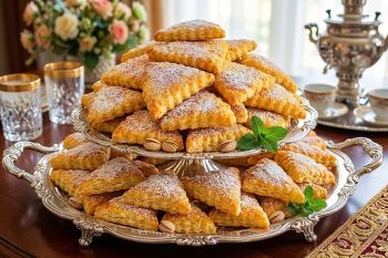 طرز تهیه شیرینی ماستی فوری در ۲۰ دقیقه برای چای عصرانه