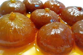طرز تهیه مربای انجیر عسلی و مجلسی (شفاف، مثل لوکوم و بدون له شدن)