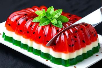 طرز تهیه دسر تابستانی هندوانه و شیر؛ خنک، سریع و اقتصادی