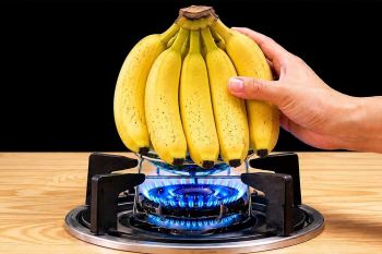 موز را کباب کنید ؛ روشی سریع برای تهیه دسر فوری و کود طبیعی