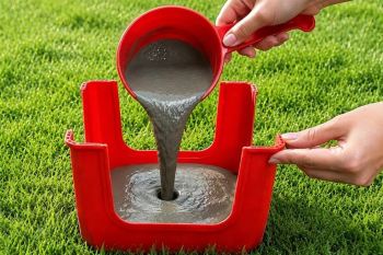 ایده ساخت وسایل کاربردی برای باغ با چهارپایه و سیمان