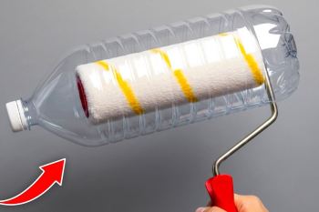 ۵ روش ساخت ابزارهای ابتکاری نقاشی با بطری پلاستیکی