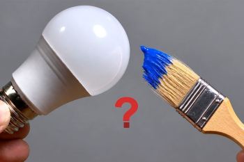 تبدیل لامپ های سوخته به وسایل دکوری هنری