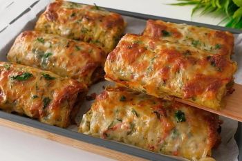 طرز تهیه رولت سیب زمینی و سبزیجات؛ یک وعده شام آسان