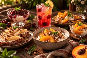 با کمپوت چی درست کنیم؟ ایده‌هایی برای صبحانه و پذیرایی