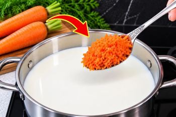 آموزش یک دسر لاکچری و متفاوت با هویج و شیر؛ دستوری فوق العاده ساده و خوشمزه