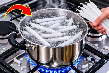 شمع های قدیمی را روی گاز بجوشانید! نحوه ساخت وسیله کاربردی با شمع