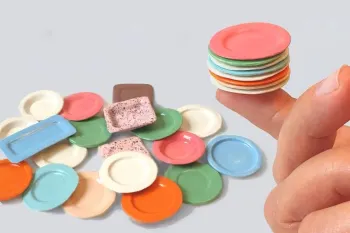 ترفند ساده برای ساخت ظروف مینیاتوری با وسایل بازیافتی