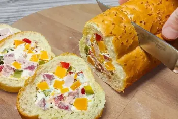 طرز تهیه ساندویچ سرد خانگی بسیار خوشمزه که عاشقش میشوید