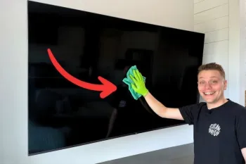 چگونه صفحه تلویزیون را به درستی و بدون خط و خش پاک کنیم؟