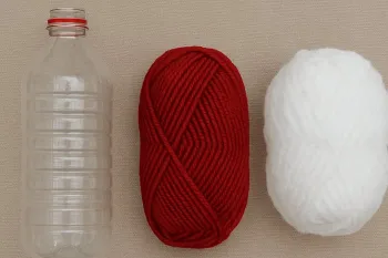 «ایده ای جالب با بطری پلاستیکی و کاموا؛ بازیافت به سبک خلاقانه»