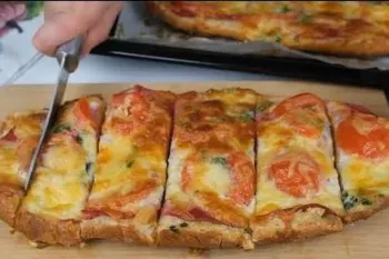 «طرز تهیه یک پیتزای نانی خوشمزه؛ یک پیتزای واقعی با مواد ساده و ارزان