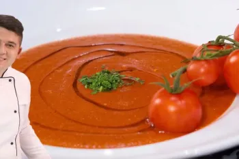 طرز تهیه سوپ گوجه فرنگی پیشنهاد سرآشپز مشهور