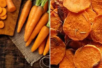 طرز تهیه چیپس هویج / خانگی ، ترد ، بسیار لذیذ و خوشمزه