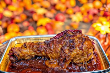 طرز تهیه ران بوقلمون خوشمزه تر و ارزانتر از ماهیچه گوسفندی / با یک روش جدید