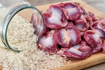 غذا با سنگدان مرغ؛ خوشمزه تر از گوشت! | بهترین دستور سنگدان مرغ