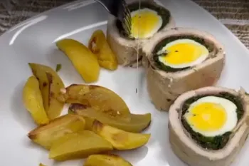 طرز تهیه رول مرغ با ژامبون توسط آشپز مشهور ایتالیایی