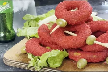 طرز تهیه دونات مرغ / متفاوت و خاص و خوشمزه
