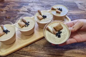 طرز تهیه دسر عربی ساده و مجلسی با کرم کارامل / با تمام نکات