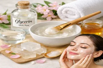 سفید کردن صورت با گلیسیرین در خانه | ۳ ماسک معجزه آسا