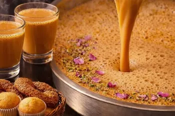 طرز تهیه شیر چای / نوشیدنی خوشمزه و متفاوت
