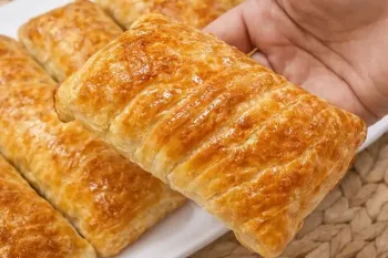 طرز تهیه نان شکم پر با گوشت چرخ کرده / نرم و خوشمزه
