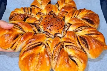 طرز تهیه یک نان شکلاتی خوشمزه و متفاوت با ۲ تا تخم مرغ