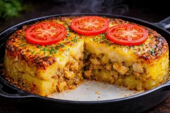 طرز تهیه یک غذای آسان با سیب زمینی و مرغ / برای زمان های شلوغ، بدون دردسر