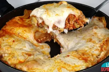 طرز تهیه لازانیای مرغ در تابه / آبدار و خوشمزه بدون نیاز به فر