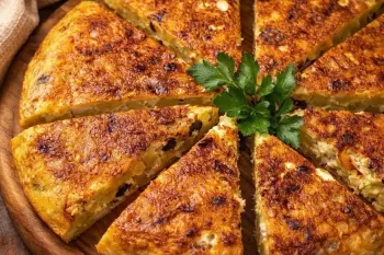 طرز تهیه فریتاتای سیب زمینی یونانی! خیلی راحت و فوق العاده خوش طعم!