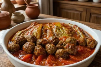 غذا با بادمجان / طرز تهیه کوفته بادمجان شیرازی / آسان و مجلسی