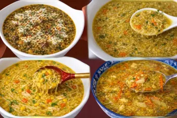 چهار نوع سوپ رمضان و افطاری | رسپی های رمضان برای افطار