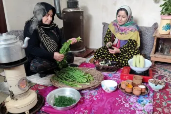 پخت کشک بادمجان به سبک روستایی | طعم اصیل در دل زندگی روستا