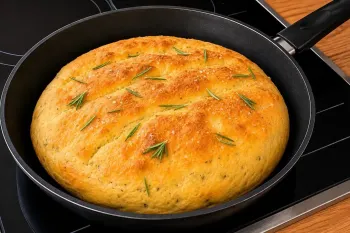 طرز تهیه نان سیر خانگی نرم و خوشمزه در تابه بدون نیاز به فر