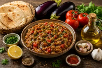 طرز تهیه زالوک مدیترانه ای رقیب جدید میرزا قاسمی
