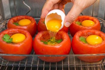 دو غذای جذاب و ساده با گوجه فرنگی و سیب زمینی