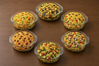 طرز تهیه ۶ مدل پلوی خوشمزه، رنگارنگ و بدون گوشت