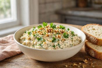 طرز تهیه سالاد مرغ و گردوی ارمنی؛ یه سالاد پرخاصیت و خوشمزه برای مهمونی ها