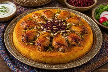 طرز تهیه ته چین بال مرغ؛ طعمی متفاوت از ته چین های همیشگی!